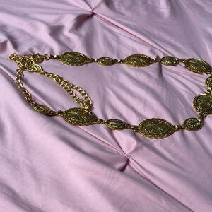 Gold Canyon Gold Statement Necklace